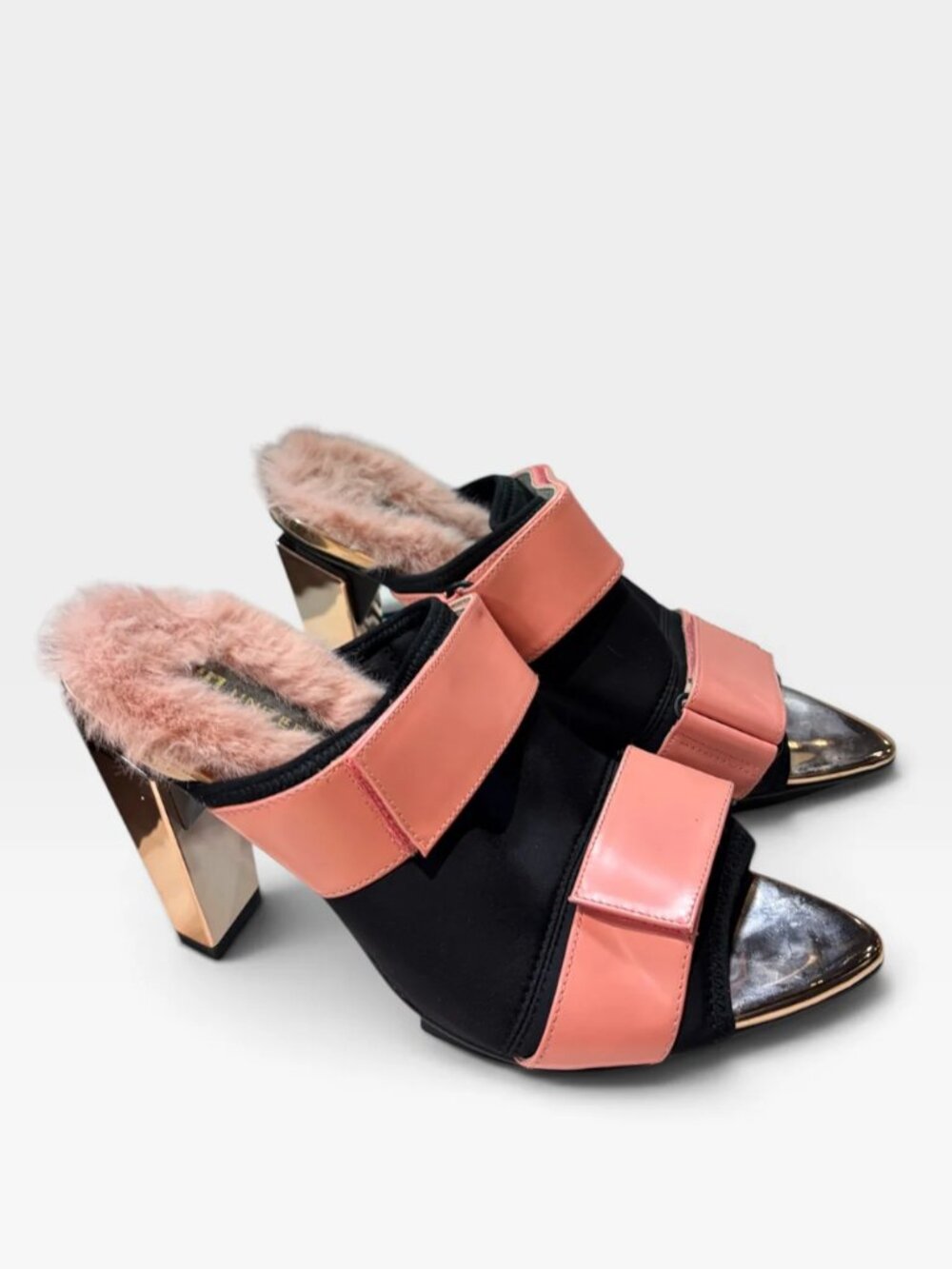 United Nude Pink +Black Shoes, 39